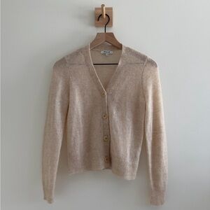 Madewell Alpaca Blend V-Neck Cardigan